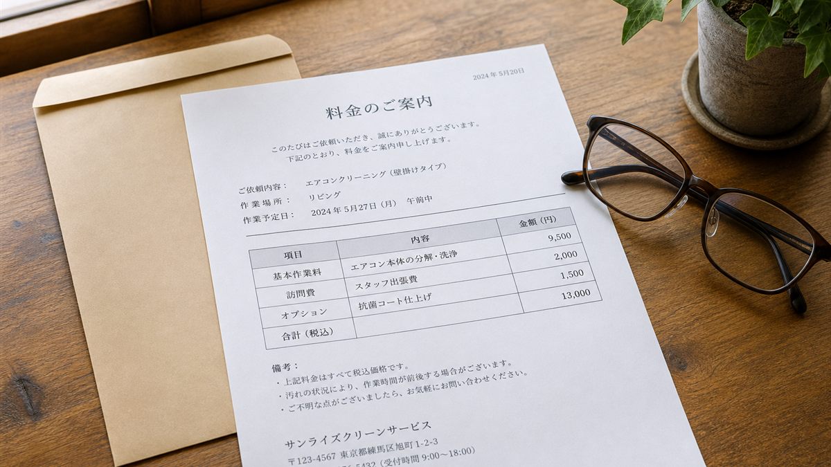 お布施の封筒と料金のメモ